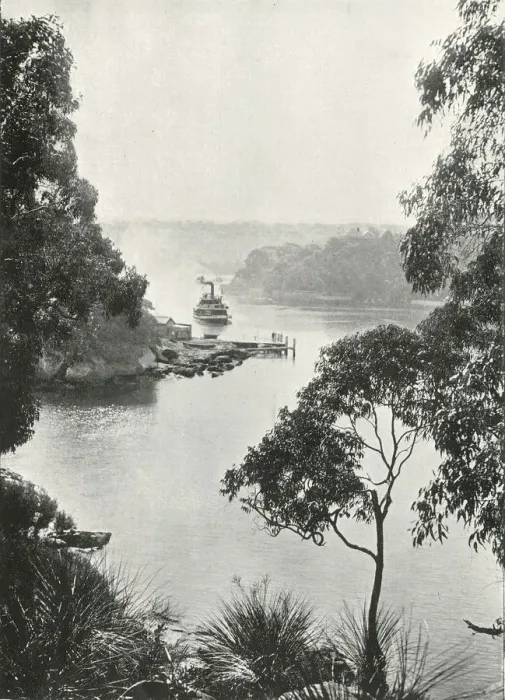 Framed Print : Mosmans Bay, from Cremorne Jetty, c1900. Creator: Unknown Framed Print : Mosmans Bay, from Cremorne Jetty, c1900. Creator: Unknown