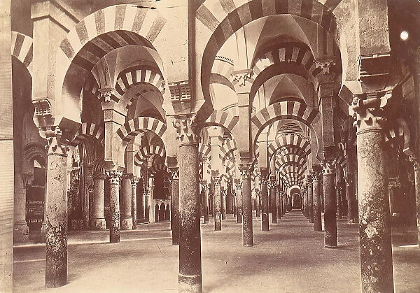 Mosque in Cordova, 1880s-90s. Creator: Unknown