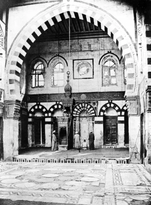 Framed Print : Mosque of Kaid-Bey, Cairo, Egypt, 1887. Artist: Henri Bechard Framed Print : Mosque of Kaid-Bey, Cairo, Egypt, 1887. Artist: Henri Bechard