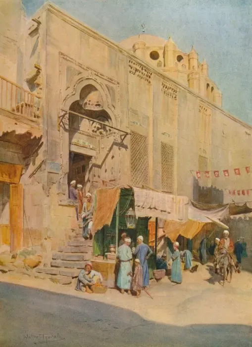Framed Print : Mosque of Mohammed Bey, c1905, (1912). Artist: Walter Frederick Roofe Tyndale Framed Print : Mosque of Mohammed Bey, c1905, (1912). Artist: Walter Frederick Roofe Tyndale