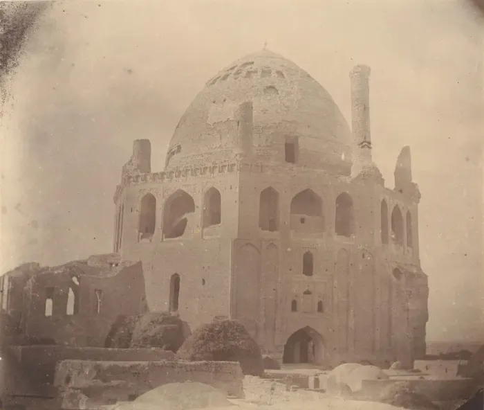 Framed Print : [Mosque at Sultaniye], 1840s-60s. Creator: Possibly by Luigi Pesce