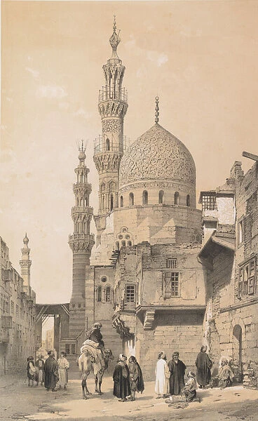 Mosquée, au Kaire, 1843. Creator: Joseph Philibert Girault De Prangey