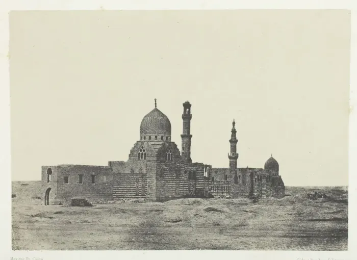 Framed Print : Mosquee et Tombeau des Ayoubites, Le Kaire, 1849  /  51, printed 1852