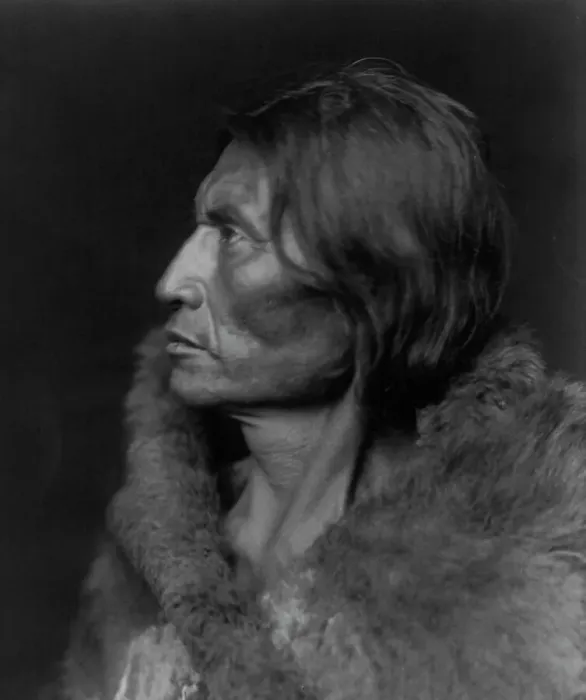 Framed Print : Mosquito Hawk-Assiniboin, c1908. Creator: Edward Sheriff Curtis Framed Print : Mosquito Hawk-Assiniboin, c1908. Creator: Edward Sheriff Curtis