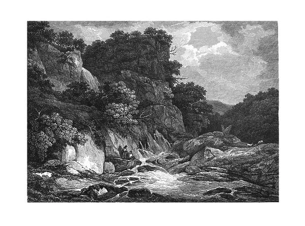 Moss Dale, Yorkshire, 1809. Creator: Letitia Byrne