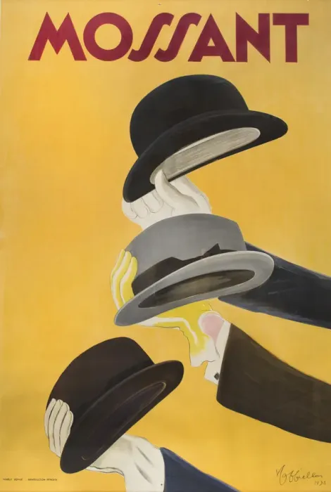 Framed Print : Mossant, 1938. Artist: Cappiello, Leonetto (1875-1942) Framed Print : Mossant, 1938. Artist: Cappiello, Leonetto (1875-1942)