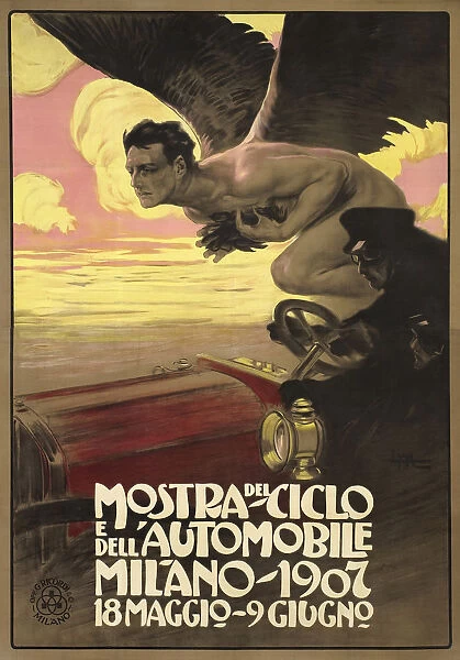 Mostra del Ciclo e dell Automobile, Milano, 1907