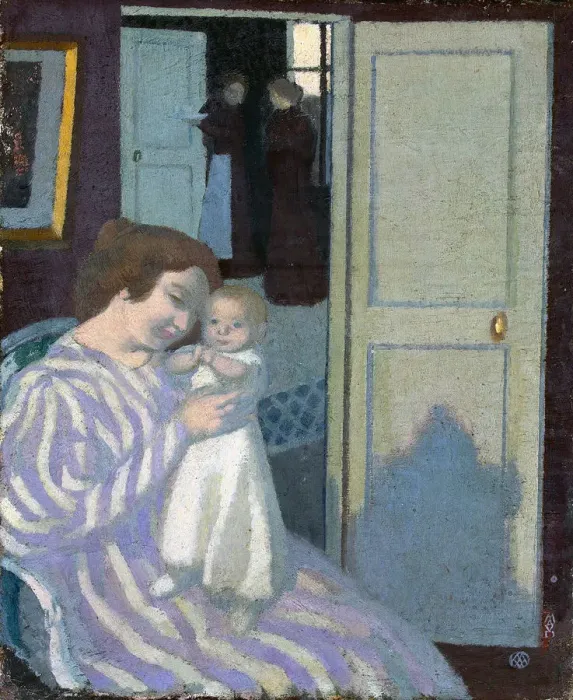 Framed Print : Mother and Child, 1895 Framed Print : Mother and Child, 1895