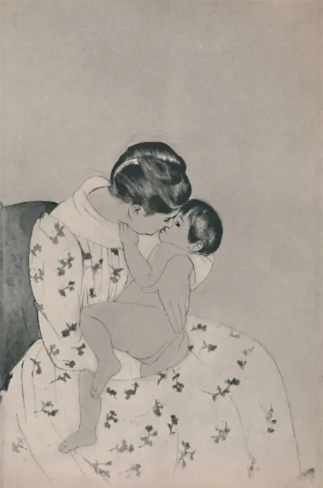Framed Print : Mother and Child, c. 1890s, (1946). Artist: Mary Cassatt Framed Print : Mother and Child, c. 1890s, (1946). Artist: Mary Cassatt