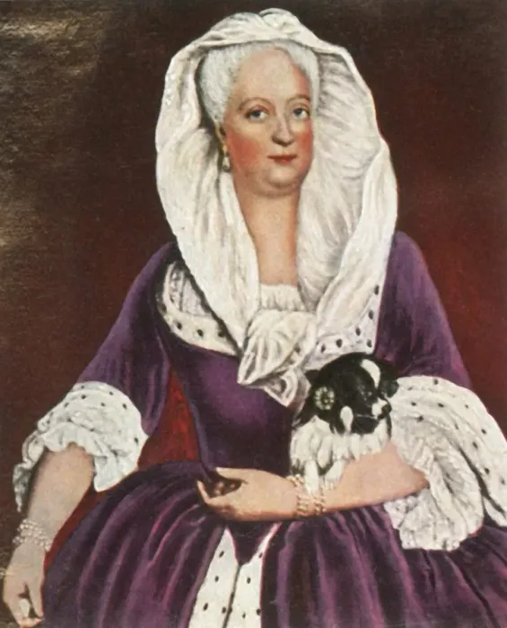 Framed Print : The mother of Frederick the Great, 1726, (1936). Creator: Unknown Framed Print : The mother of Frederick the Great, 1726, (1936). Creator: Unknown