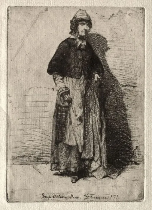 Framed Print : The Mother Gerard, 1858. Creator: James McNeill Whistler (American, 1834-1903) Framed Print : The Mother Gerard, 1858. Creator: James McNeill Whistler (American, 1834-1903)