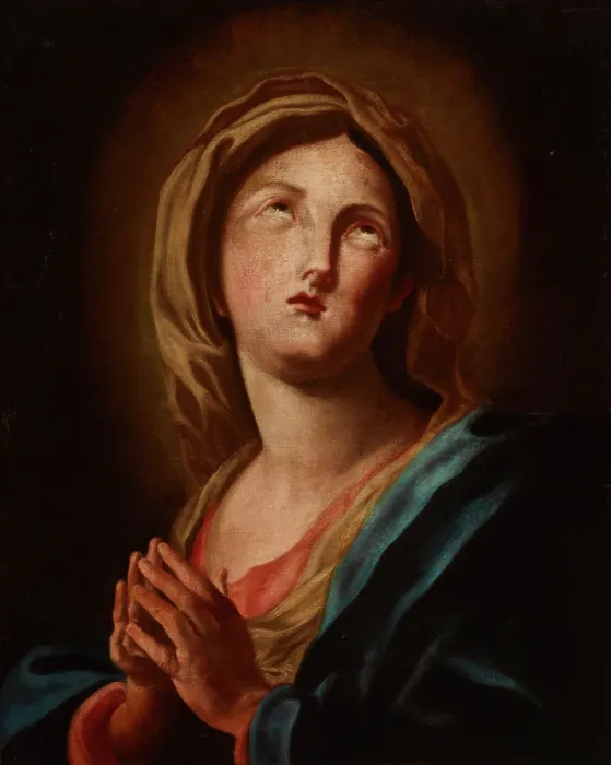 Framed Print : Mother of God, 1773. Creator: Vincenzo Milione Framed Print : Mother of God, 1773. Creator: Vincenzo Milione