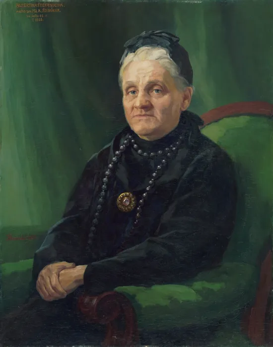 Framed Print : Mother of M. R. Stefanik, 1928. Creator: Jozef Hanula Framed Print : Mother of M. R. Stefanik, 1928. Creator: Jozef Hanula