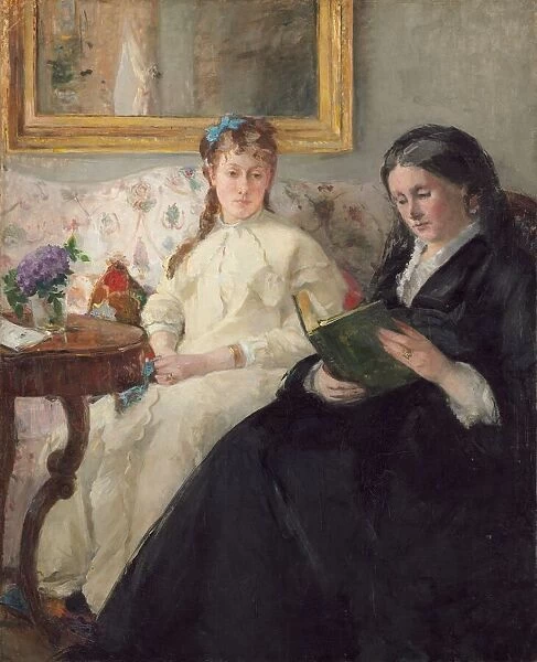 The Mother and Sister of the Artist, 1869  /  1870. Creator: Berthe Morisot