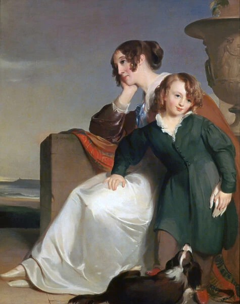 Mother and Son, 1840. Artist: Thomas Sully