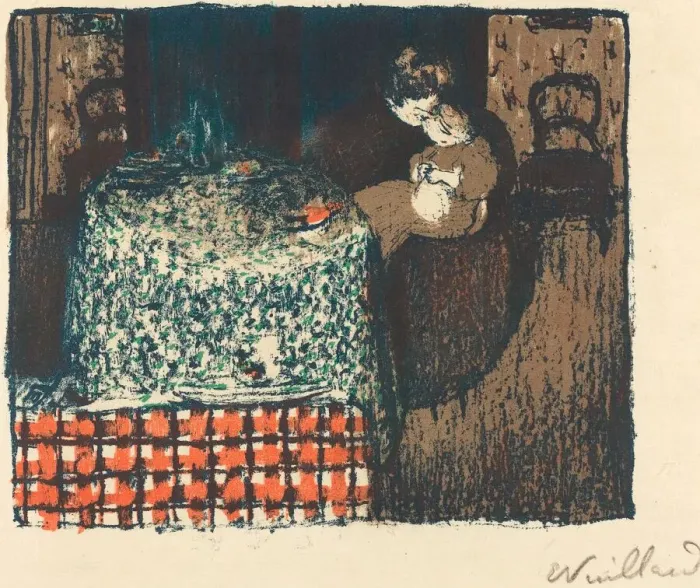 Framed Print : Motherhood (Maternite), 1896. Creator: Edouard Vuillard Framed Print : Motherhood (Maternite), 1896. Creator: Edouard Vuillard
