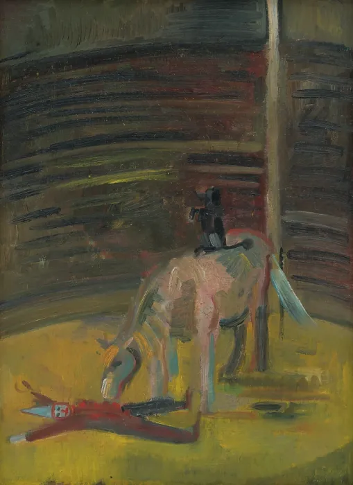 Framed Print : Motif from Circus, 1935. Creator: Arnold Peter Weisz-Kubincan Framed Print : Motif from Circus, 1935. Creator: Arnold Peter Weisz-Kubincan