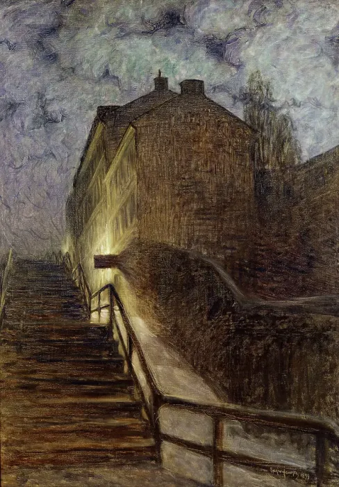 Framed Print : Motif from Timmermansgatan, 1899. Creator: Eugène Jansson Framed Print : Motif from Timmermansgatan, 1899. Creator: Eugène Jansson