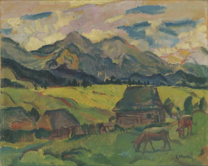 Framed Print : Motif from Zdiar, around 1929. Creator: Gustav Mally Framed Print : Motif from Zdiar, around 1929. Creator: Gustav Mally
