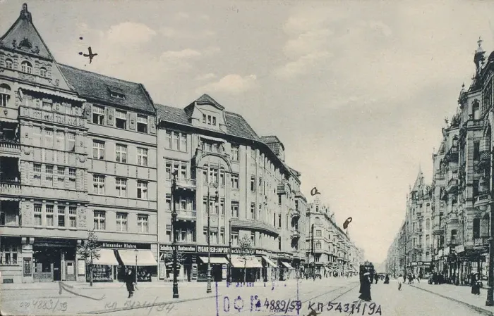 Framed Print : Motzstrasse, Berlin, Germany, 1910s Framed Print : Motzstrasse, Berlin, Germany, 1910s
