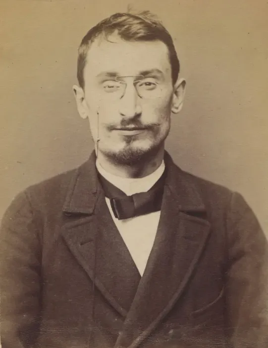 Framed Print : Moucheraud. Adrien, Eugene. 28 ans, ne a Paris IVe. Imprimeur. Anarchiste Framed Print : Moucheraud. Adrien, Eugene. 28 ans, ne a Paris IVe. Imprimeur. Anarchiste