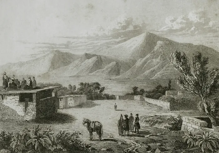 Framed Print : Mount Ararat, Armenia, 1838. Creator: Unknown Framed Print : Mount Ararat, Armenia, 1838. Creator: Unknown