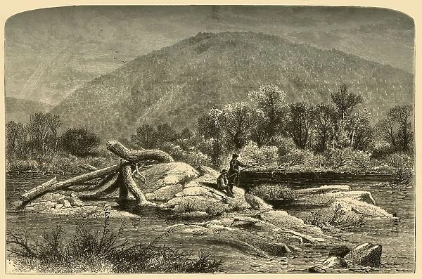 Mount Chesterfield, 1874. Creator: W.H. Morse