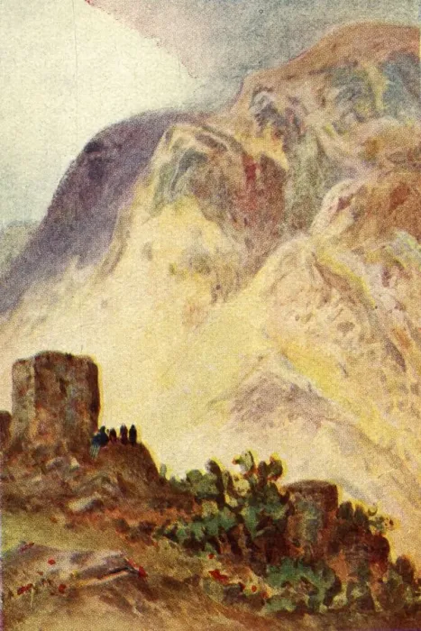 Framed Print : Mount Ebal and Mount Gerizim - John iv. 20, c1924. Creators: James Clark, Henry A Harper Framed Print : Mount Ebal and Mount Gerizim - John iv. 20, c1924. Creators: James Clark, Henry A Harper