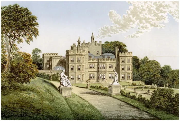 Framed Print : Mount Edgcumbe, Cornwall, home of Lord Mount Edgcumbe, c1880 Framed Print : Mount Edgcumbe, Cornwall, home of Lord Mount Edgcumbe, c1880