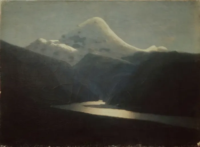 Framed Print : At the Mount Elbrus, 1870s. Artist: Kuindzhi, Arkhip Ivanovich (1842-1910) Framed Print : At the Mount Elbrus, 1870s. Artist: Kuindzhi, Arkhip Ivanovich (1842-1910)