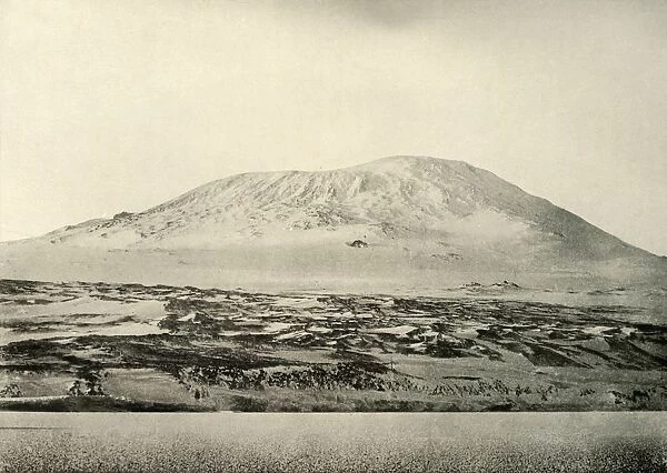Mount Erebus... The Old Crater on the Left, c1908, (1909)
