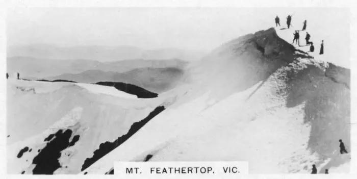 Framed Print : Mount Feathertop, Victoria, Australia, 1928 Framed Print : Mount Feathertop, Victoria, Australia, 1928