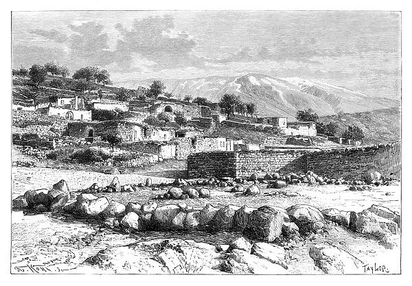 Mount Hermon, Syria, 1895.Artist: Armand Kohl