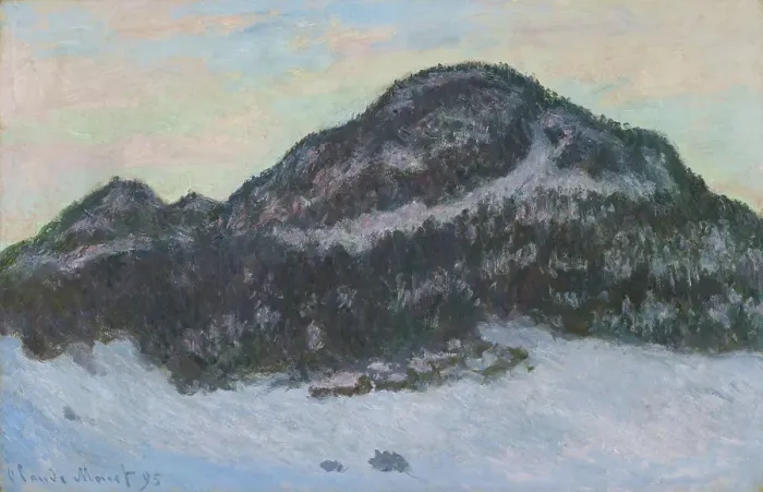 Framed Print : Mount Kolsas, 1895. Creator: Claude Monet Framed Print : Mount Kolsas, 1895. Creator: Claude Monet