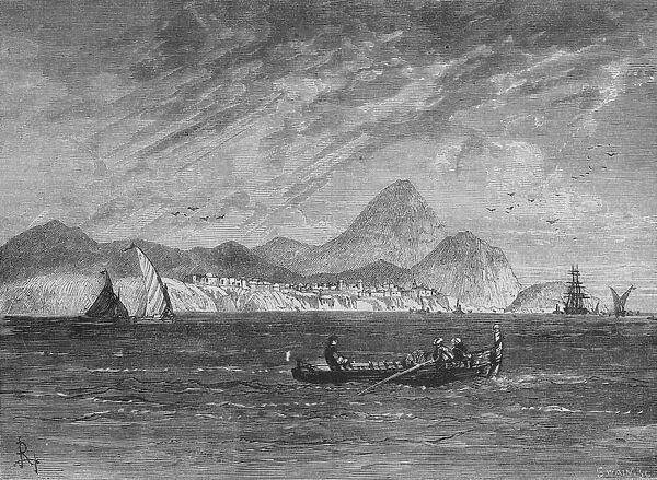 Mount Pernathia and New Navarino, c1880