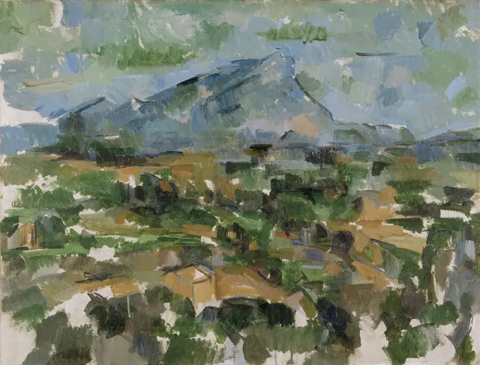 Framed Print : Mount Sainte-Victoire, 1902-1905. Creator: Cézanne, Paul (1839-1906) Framed Print : Mount Sainte-Victoire, 1902-1905. Creator: Cézanne, Paul (1839-1906)