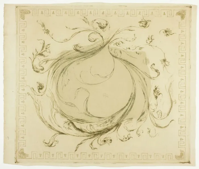 Framed Print : Mount for The Sea at Bognor, 1897-99. Creator: Theodore Roussel