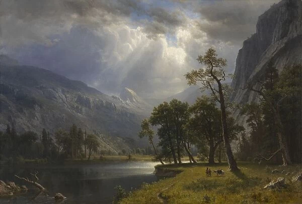 Mount Starr King, Yosemite, 1866. Creator: Albert Bierstadt (American, 1830-1902)