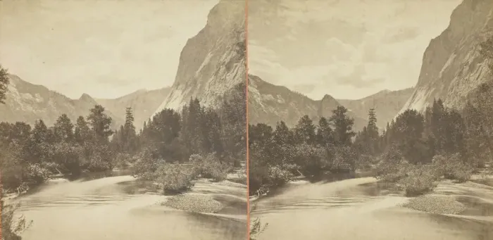 Framed Print : Mount Starr King, Yosemite Valley, Mariposa County, Cal. 1861 / 76 Framed Print : Mount Starr King, Yosemite Valley, Mariposa County, Cal. 1861 / 76