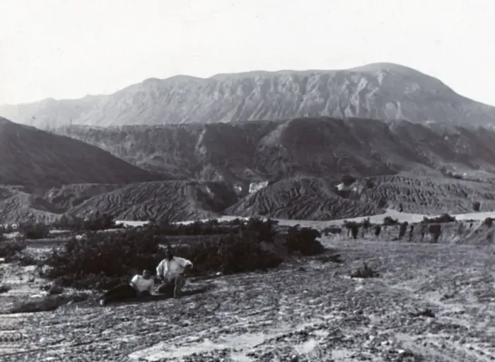 Framed Print : Mount Tarawera, late 19th-early 20th century. Creator: Unknown Framed Print : Mount Tarawera, late 19th-early 20th century. Creator: Unknown