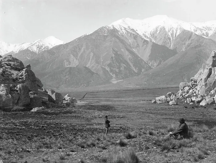 Framed Print : Mount Torless, from Castle Hill, c1880s. Creator: Burton Brothers