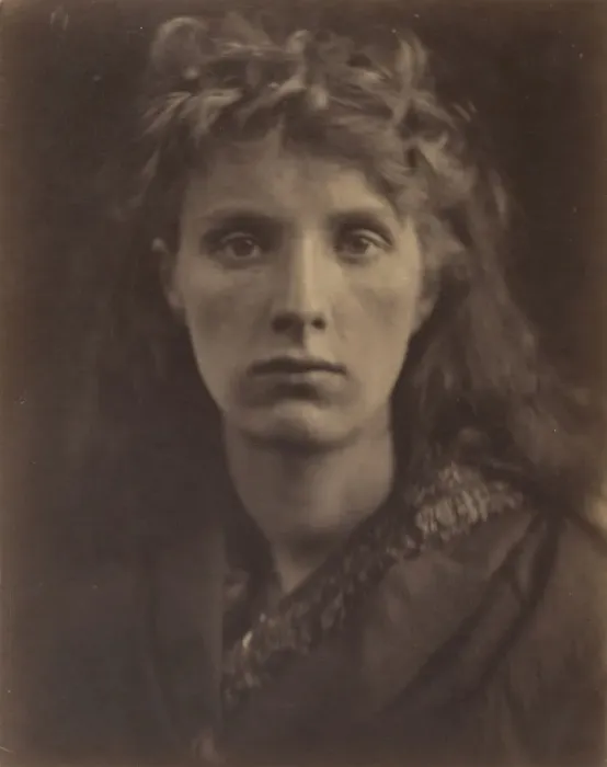 Framed Print : The Mountain Nymph Sweet Liberty, 1866. Creator: Julia Margaret Cameron Framed Print : The Mountain Nymph Sweet Liberty, 1866. Creator: Julia Margaret Cameron