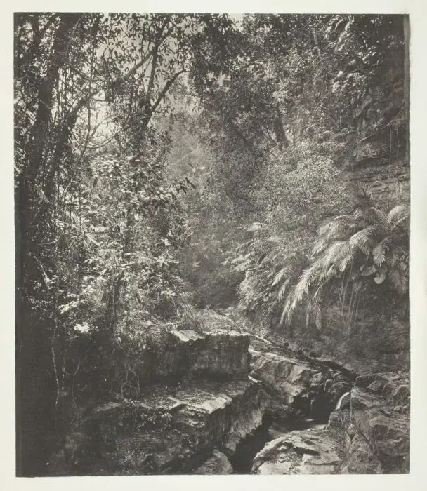 Framed Print : A Mountain Pass in Formosa, c. 1868. Creator: John Thomson Framed Print : A Mountain Pass in Formosa, c. 1868. Creator: John Thomson