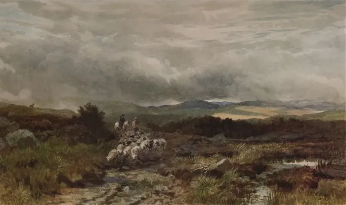 Framed Print : Mountain Road, Capel Curig, North Wales, (1938). Artist: James William Whitaker Framed Print : Mountain Road, Capel Curig, North Wales, (1938). Artist: James William Whitaker