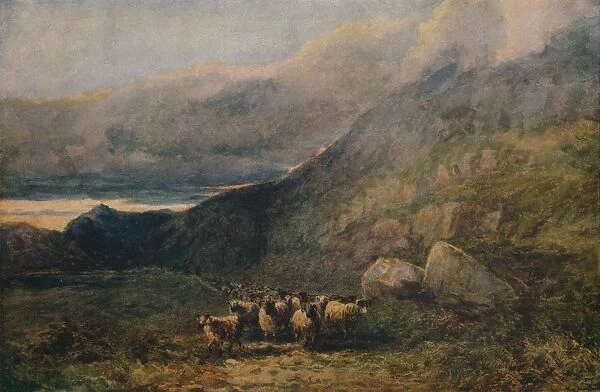 Mountain Road with Sleep, c1838. Artist: David Cox the elder
