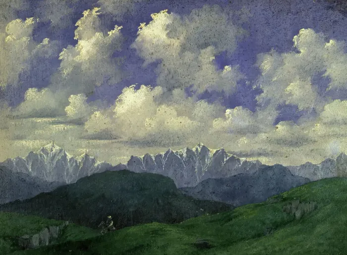 Framed Print : Mountain Road Between the Villages of Korgon and Sentelek (About Midday) Altai, 1880-1897. Creator: Pavel Mikhailovich Kosharov Framed Print : Mountain Road Between the Villages of Korgon and Sentelek (About Midday) Altai, 1880-1897. Creator: Pavel Mikhailovich Kosharov