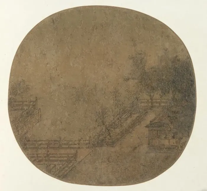 Framed Print : Mountain Terrace and Pavilion, 960-1279. Creator: Unknown Framed Print : Mountain Terrace and Pavilion, 960-1279. Creator: Unknown