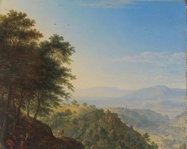 Mountainous landscape near Boppard aan de Rijn, 1660. Creator: Herman Saftleven the Younger
