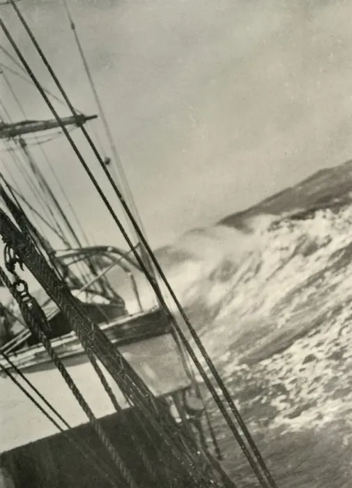 Framed Print : Mountainous Seas, c1908, (1909)