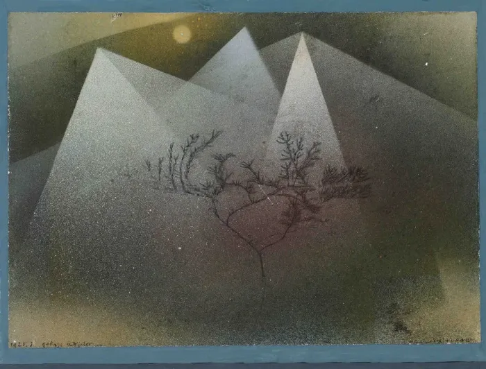 Framed Print : Mountains in Winter (Gebirge im Winter), 1925 Framed Print : Mountains in Winter (Gebirge im Winter), 1925